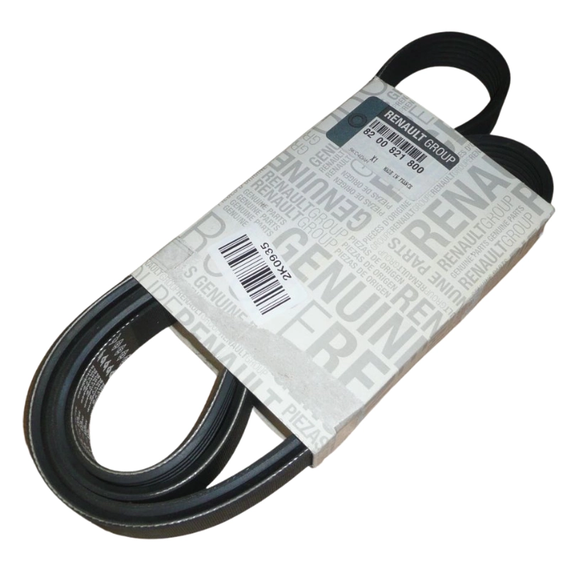 Curea transmisie accesorii originală Dacia Logan 1.6 16V – cod 8200821800 (6PK1815)