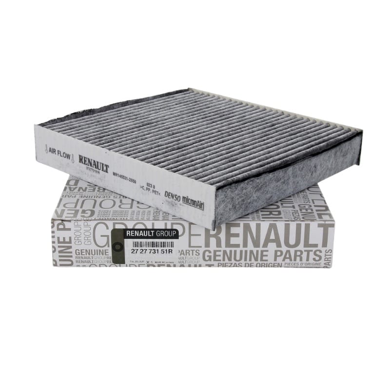 Filtru habitaclu (polen) carbon activ 272773151R(272773974R) original Dacia Logan 2, Sandero 2, Logan MCV 2, Duster, Logan 3, Sandero 3, Jogger