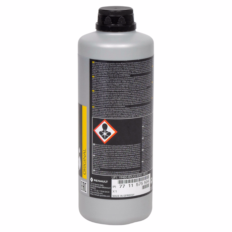 Lichid frana RENAULT DOT4 Class 6 7711575504, 0.5L - imagine 2