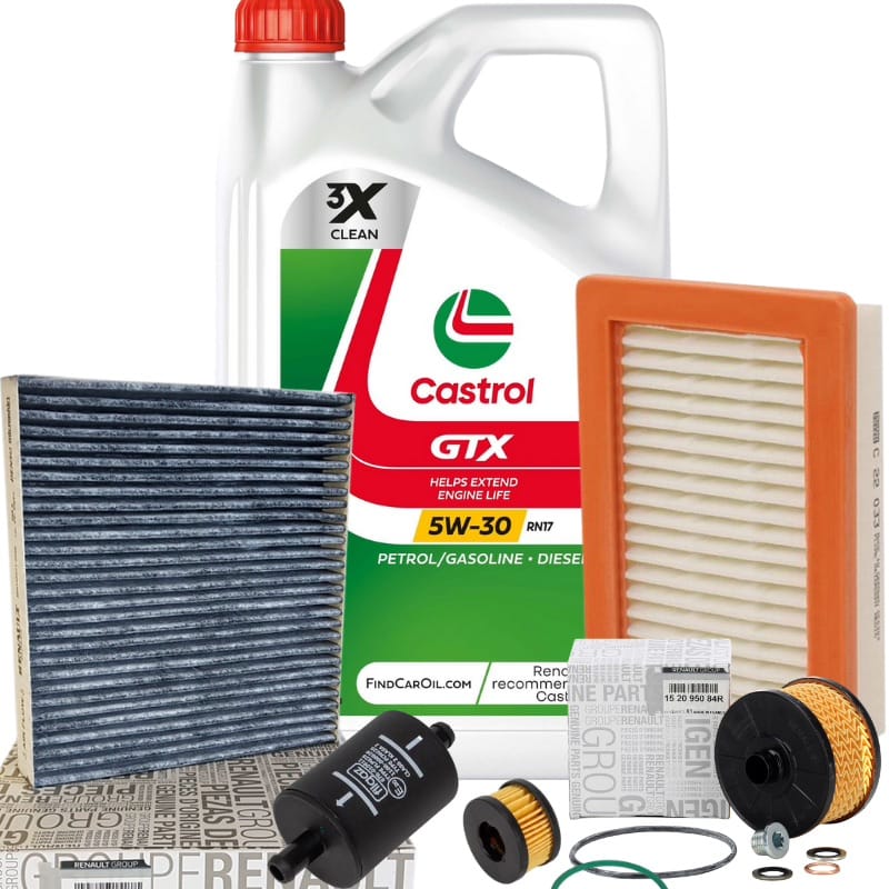Pachet revizie schimb ulei 1.0 TCe ECO-G 100 cu GPL – original Dacia Logan 3, Sandero 3, Jogger