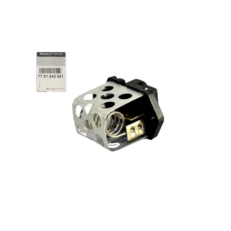 Rezistenta electroventilator 7701042681 originala Dacia Logan, Sandero, Logan MCV, Logan Pick-up - imagine 2