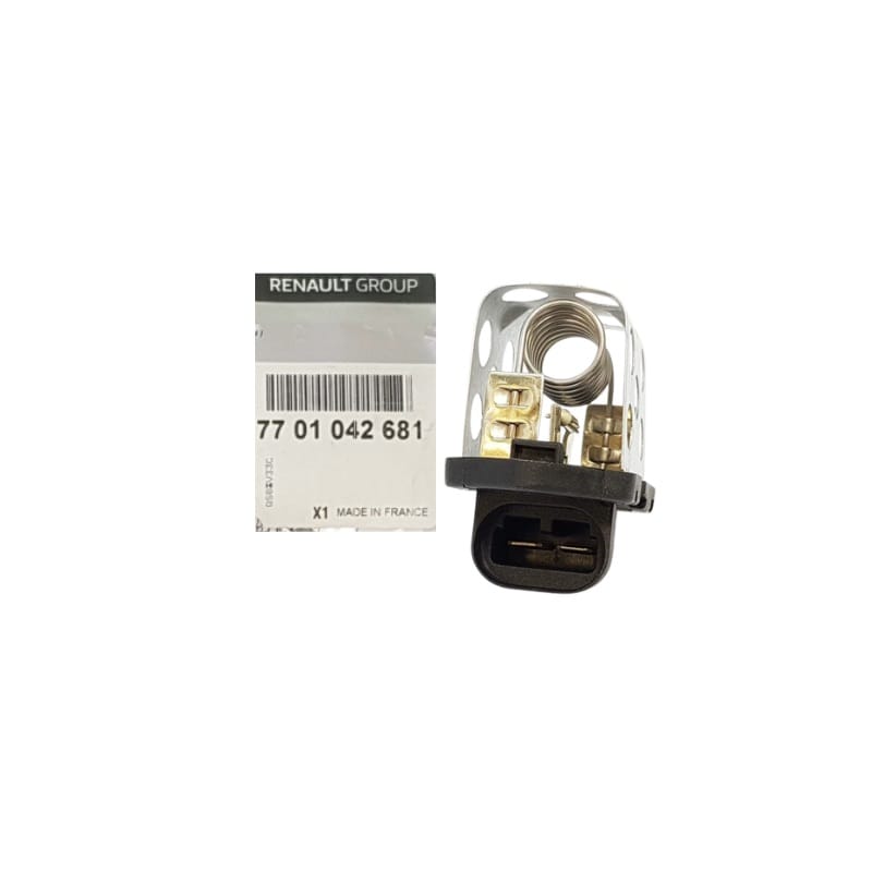 Rezistenta electroventilator 7701042681 originala Dacia Logan, Sandero, Logan MCV, Logan Pick-up