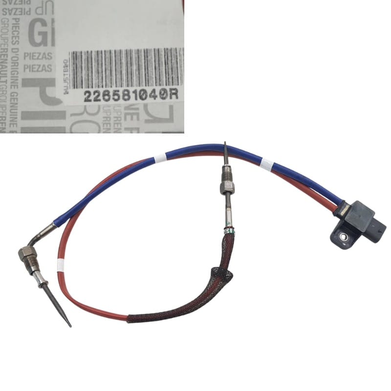 Senzor temperatură gaze evacuare 226581040R original Dacia – 1.0 TCe Sandero II, Duster II, Sandero III, Jogger, Logan II, MCV II