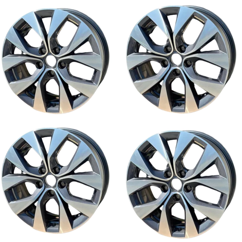 Set 4 jante aliaj BAHAMAS Duster 3 / Captur II ET35 7J x 17” 5x114.3 – Cod 403002111R