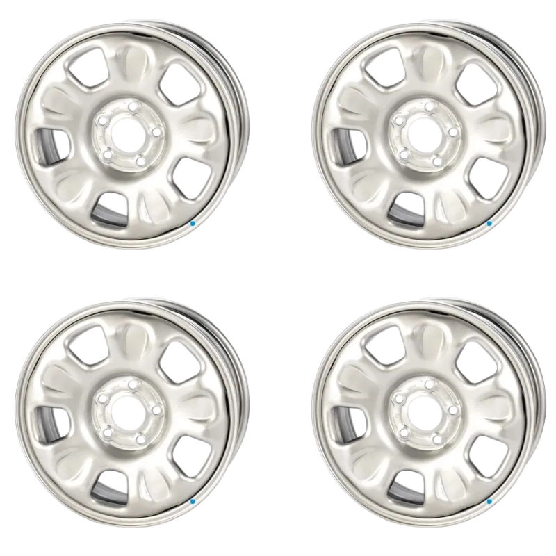 Set 4 jante tablă 16 ET50 6.5J gri originale Dacia Duster I / Duster II – cod 403002241R