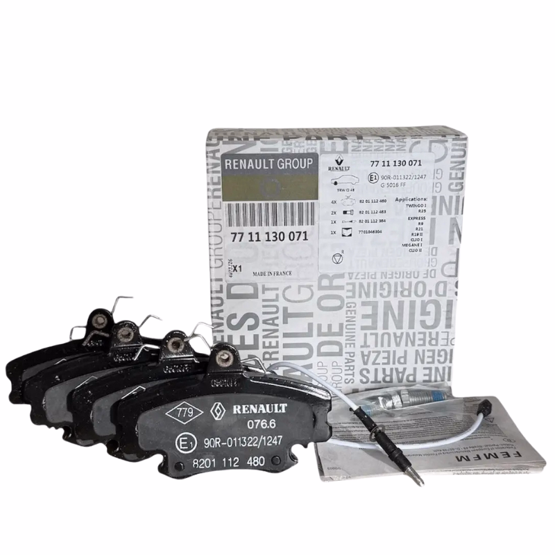 Placute frana cu senzor de uzura 7711130071 originale Dacia Logan, Sandero, Logan MCV