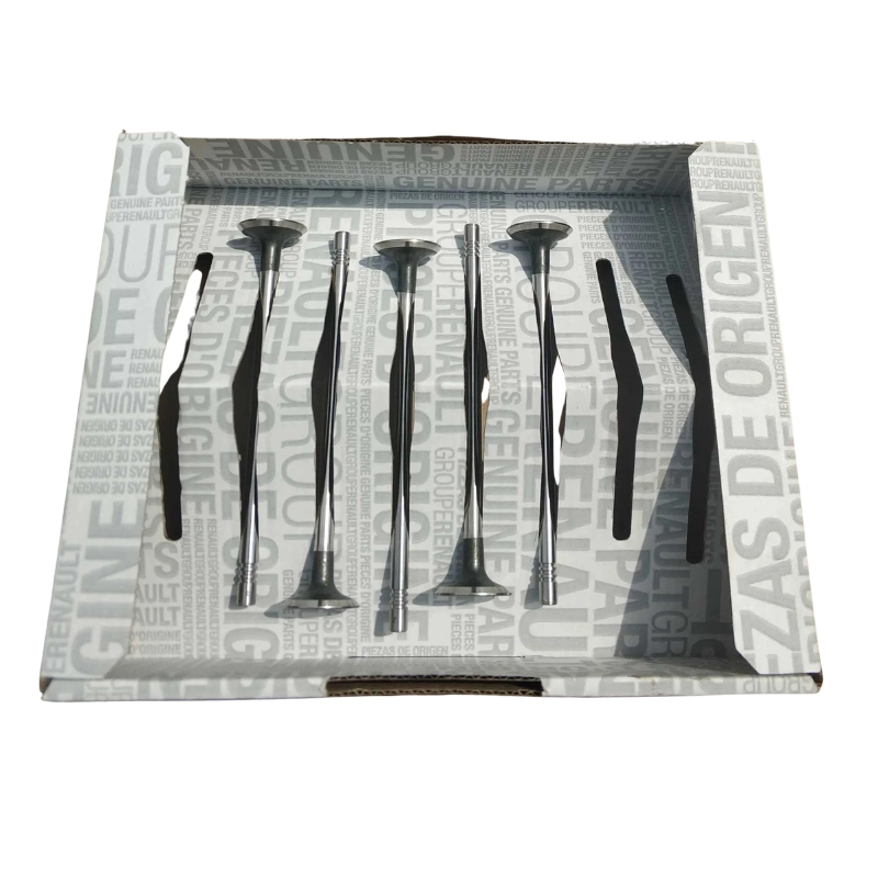 Set supape evacuare originale Dacia Logan II / Sandero II / Logan MCV II 1.2 16V – cod 7701473004